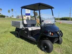 2024 Cushman Hauler 1200 EFI Gas UTV | Black | High-Capacity Workhorse Sale!