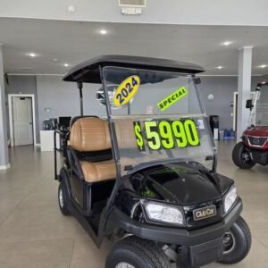 2024 Club Car Tempo 2+2 Electric Golf Cart | White | Versatile 4-Passenger Shuttle!