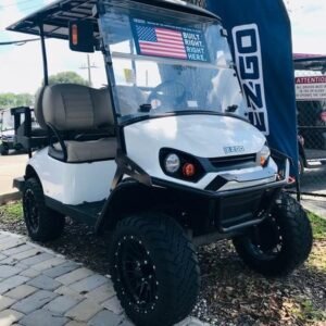 2024 E-Z-GO Express S4 ELiTE Lithium | Bright White Lifted PTV | Zero-Maintenance Power!