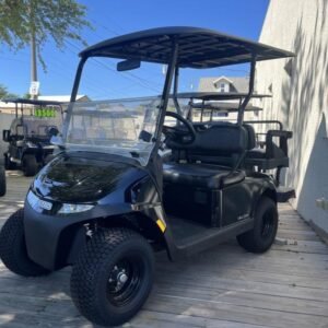 2024 E-Z-GO Valor EX1 Gas PTV | Black Finish | Independent Suspension | Unlimited Range Sale!