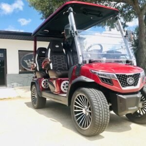 2025 Evolution D-Max GT4 Flamenco Red | 4-Seater with 24-Speaker Sound