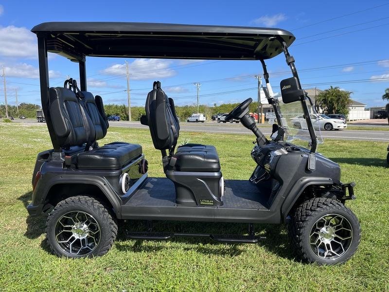 2025 Evolution D5 Maverick 4 Plus Arctic Gray | Cart with CarPlay - Image 2