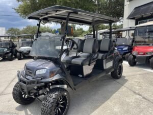 2025 Club Car Onward 4-Passenger Forward Gas PTV | Metallic Midnight Silver | New Low Price!