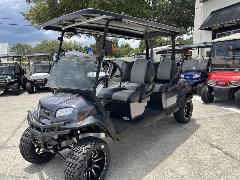2025 Club Car Onward 4-Passenger Forward Gas PTV | Metallic Midnight Silver | New Low Price!