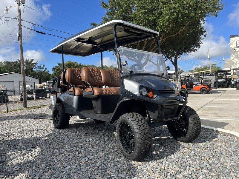 2025 E-Z-GO Express 6 Gas PTV | Inferno Red | Unlimited Range 6-Passenger Shuttle! - Image 2