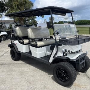 2026 STAR EV J-Model 4+2 LSV | Lifted 6-Passenger Lithium in Charcoal Moss | Premium Family Shuttle Sale!