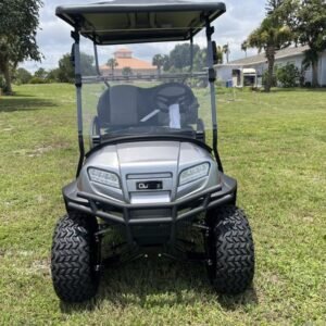 2026 Club Car Onward Lifted 4-Passenger Gas PTV | Metallic Signature Silver | Unlimited Range Sale!