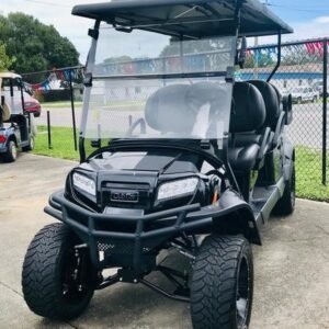 2026 Club Car Onward Lifted 6-Passenger Gas PTV | Metallic Tuxedo Black | Ultimate Family Cruiser!