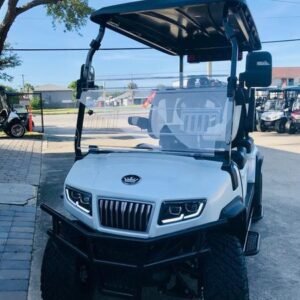 2025 Evolution D5 Maverick 4 Plus Pearl White | Cart with CarPlay